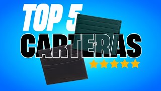 💼 ¡Las 5 Mejores CARTERAS de Piel para Hombre 2023✅  Monedero y Tarjetero Minimalista Amazon 👛 [upl. by Kirsteni996]