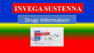 INVEGA SUSTENNA   Generic Name  Brand Names How to use Precautions Side Effects [upl. by Ayhay]