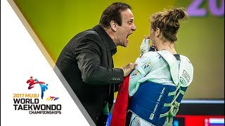 2017 World Taekwondo Championships MUJUFinal match Women 53kg [upl. by Kippy]