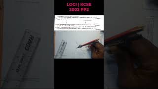 LOCI  KCSE 2002 PP2 [upl. by Acinorrev]