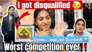 WHAT HAPPENED ‼️ 🥹 எல்லாமே வீனா போய்ச்சி 😭  WORST COMPETITION  hinanbargale [upl. by Cleaves831]