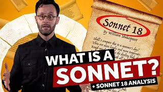 What is a Sonnet 📜  PLUS analysis of Sonnet 18  That is The Question  Shakespeares Globe [upl. by Nebur225]