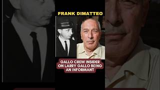 LARRY GALLO  Was he or was he not an informant What we know joeygallo colombofamily [upl. by Nyltak]