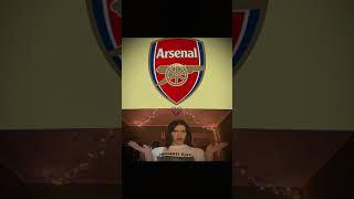 Arsenal New Logo 💀 shorts viral funny trending [upl. by Nywde]