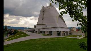 Church of Saint Pierre  Firminy France  exterior [upl. by Napier]