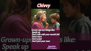 Chivvy 7th English [upl. by Enomal]