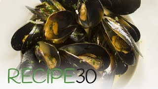 MUSSELS MARINIERES  Moules Marinieres [upl. by Carline]