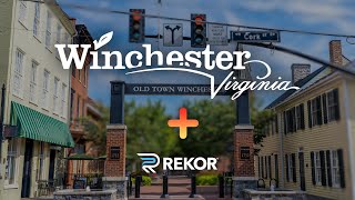 Winchester VA  Eliminating Law Enforcement Roadblocks with Rekor Scout® [upl. by Cloots]