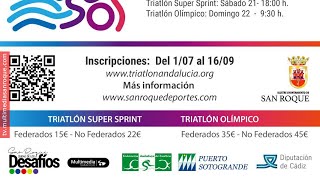 NOTICIA FIN PLAZO INSCRIPCIÓN TRIATLÓN 15 SEPTIEMBRE 2024 [upl. by Aramac]