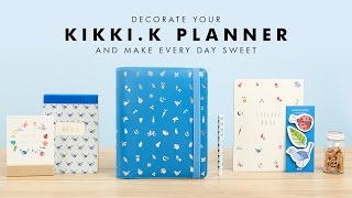 Decorate your kikkiK Planner amp Make Every Day Sweet [upl. by Dorcas]