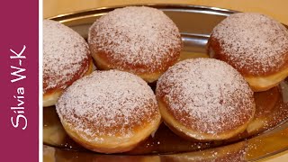 Krapfen  Berliner  Kreppel  Faschingskrapfen  Faschingsgebäck [upl. by Eceirtal]