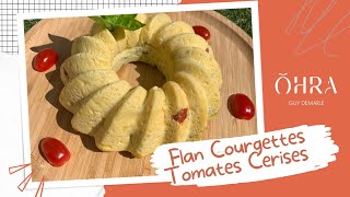 FLAN COURGETTES TOMATES CERISES  latelier culinaire Guy Demarle [upl. by Yggam]