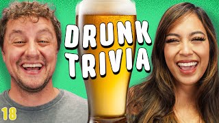 Drunk Trivia  Boys Vs Girls  ReactCAST [upl. by Burger]