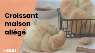 Croissants allégés RECETTE la recette à préparer pour le petit déjeuner 🥐 [upl. by Singer]