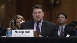 Senate Subcommittee Budget Review Testimony by Acting Director Napoli [upl. by Acinnor625]