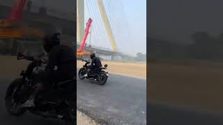 Jawa bobber 42 in Signature Bridge 💥🚀🚀☄️😃  secretrider41 shorts viral automobile ￼ [upl. by Oriane]