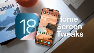 All iOS 18 Home Screen Customization Features [upl. by Yntruoc]