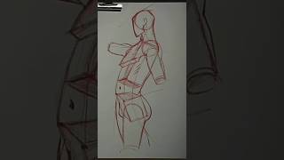 How to Draw 3D Male Torsos ✨ Anatomy Speedpaint [upl. by Ruhtua]