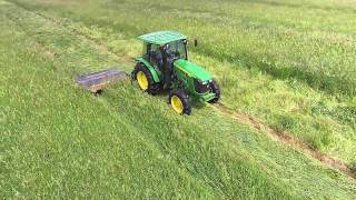 Taking the pain out of hay making  John Deere R Series Disc Mowers [upl. by Laura]