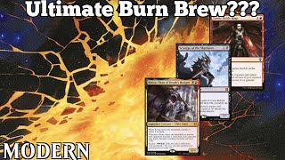 Ultimate Burn Brew  Modern MTGO  RB Burn  Modern [upl. by Dranoel]