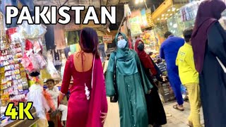 Chungi Amar Sidhu Bazar  Chungi Amar Sadhu Lahore Bazar  4k [upl. by Norrab]