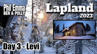 Lapland 2023  Day 3  Levi [upl. by Anaeel]