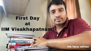 My First Day at IIM Visakhapatnam  Life at IIM  IIM Visakhapatnam [upl. by Ellekram]