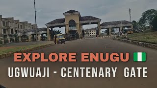 Drive Thru From Ugwuaji Roundabout To Centenary Gate Enugu state [upl. by Nick619]