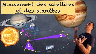 Mouvement des satellites et des planètes  Spé physique Terminale [upl. by Thackeray437]