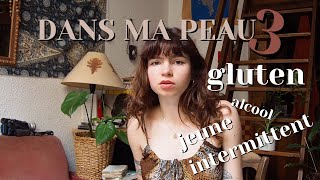 DANS MA PEAU  EP 3 jaurais pas dû reprendre le gluten dermite séborrhéique rougeurs [upl. by Aerbua]