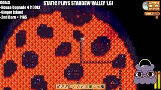 Static Plays Stardew Valley 16  65  Caving for NUTS  a moment for WINE TIME Y2 Su17 18 [upl. by Ellenod]