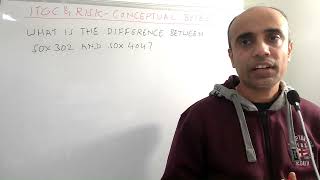 IT with Varun Vohra  ITGC amp Risk  Conceptual Bytes  SOX 302 vs SOX 404 [upl. by Hsur]