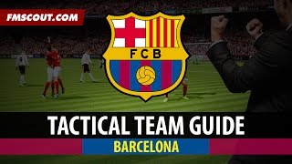 FM15 Tactical Team Guide Barcelona [upl. by Yelrebmik]