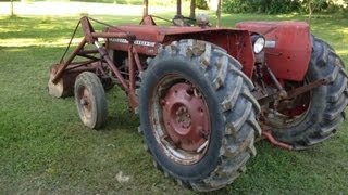 Massey Ferguson 135 Multipower with Trip Bucket Loader Model MF 38 [upl. by Edea]