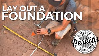 How To Lay Out A Foundation [upl. by Addis449]