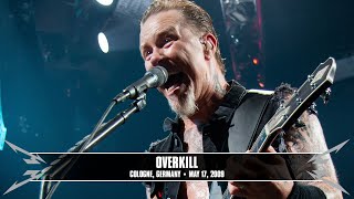 Metallica Overkill Cologne Germany  May 17 2009 [upl. by Oberon194]