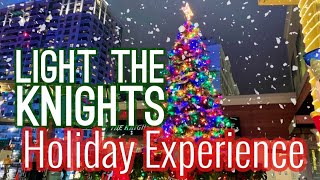 Light the Knights  Holiday Experience  Charlotte NC [upl. by Keslie781]