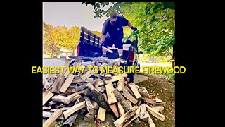 How to measure loosely tossed wood [upl. by Dnalor]