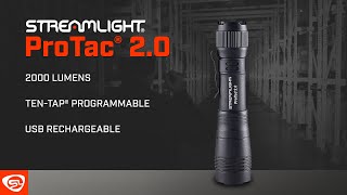 Streamlight ProTac® 20 Tactical Handheld Flashlight [upl. by Nylkoorb]