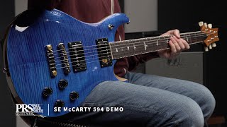 The SE McCarty 594  Demo  PRS Guitars [upl. by Edmund]