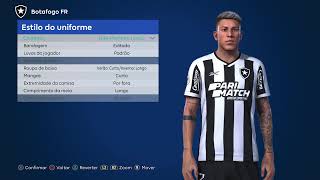 Face Matheus Martins Botafogo PES 21  PC [upl. by Sina]