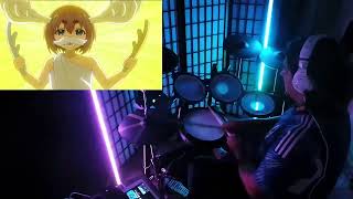 My Deer Friend Nokotan Opening  Shikairo Days  Drum Cover [upl. by Ulrike]