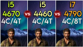 i5 4670 vs i5 4460 vs i7 4790  Test In 10 Games  How Much Difference [upl. by Cacilia677]