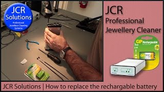 JCR IonStream Commercial 150R   Battery replacement procedure [upl. by Ayamat]