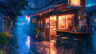 Raining In Osaka ☔ Lofi Sleep Music ☔ Rainy Lofi Songs To Make You Feel The Japanese Rainy Night [upl. by Bartlet]