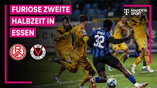 RotWeiss Essen  FC Viktoria Köln Highlights mit LiveKommentar  3 Liga  MAGENTA SPORT [upl. by Sammons]