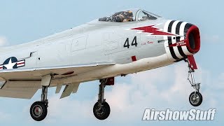 Jet Warbird Day Part 1  EAA AirVenture Oshkosh 2018 [upl. by Lurette]