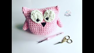 EINFACHE Eule häkeln  Kuscheltier häkeln  Amigurumi häkeln für Anfänger [upl. by Cordell767]