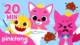 Learn Healthy Habits with Pinkfong amp Baby Shark  Compilation  Pinkfong Official [upl. by Tamis]