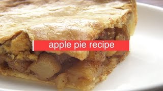 Apple Pie Recipe Easy [upl. by Bronson]